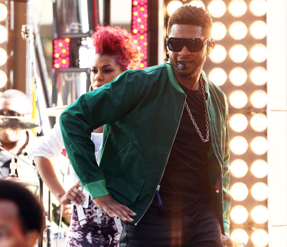 Usher;<br>Usher Performing Live as Part of The Today Show's Concert Series