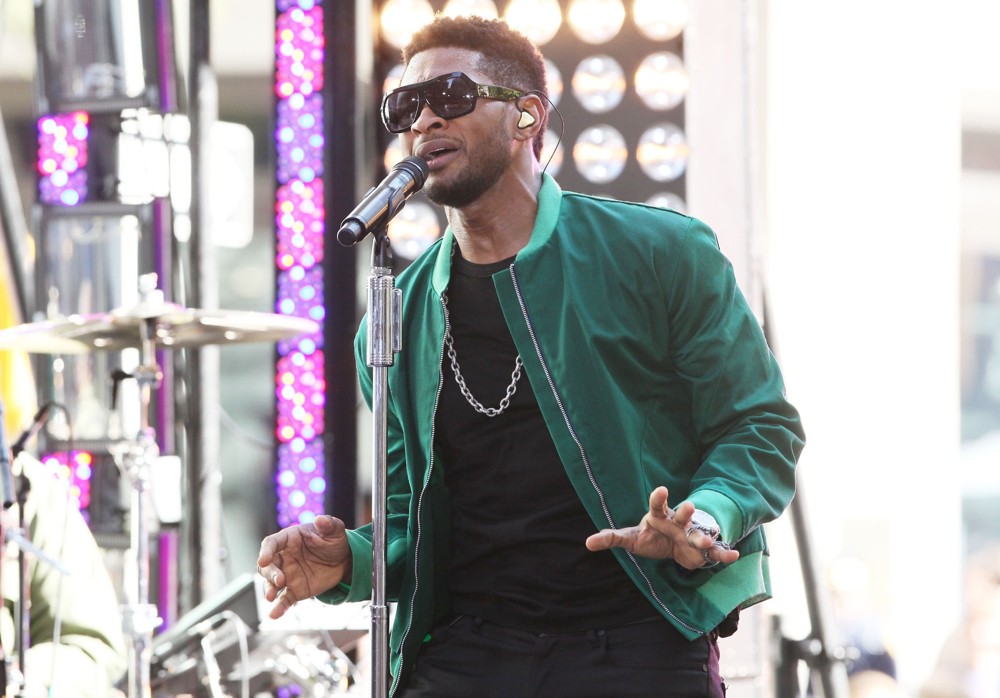 Usher;<br>Usher Performing Live as Part of The Today Show's Concert Series