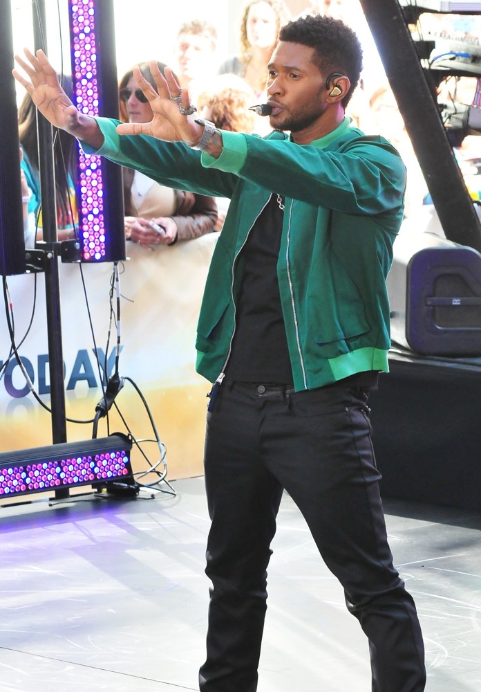 Usher;<br>Usher Performing Live as Part of The Today Show's Concert Series