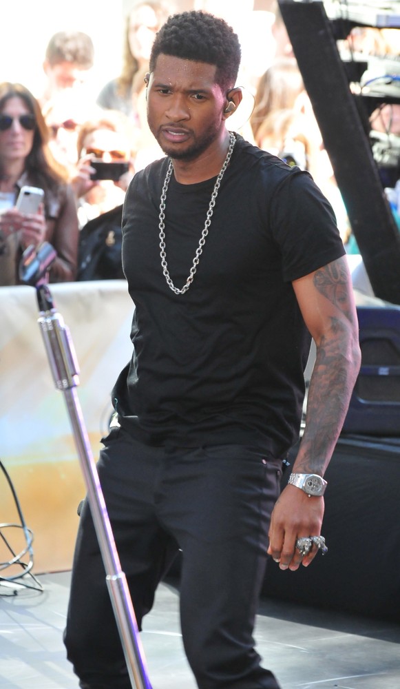 Usher;<br>Usher Performing Live as Part of The Today Show's Concert Series