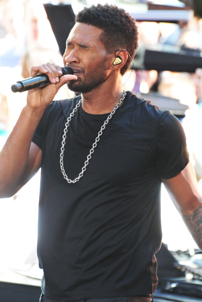 Usher;<br>Usher Performing Live as Part of The Today Show's Concert Series
