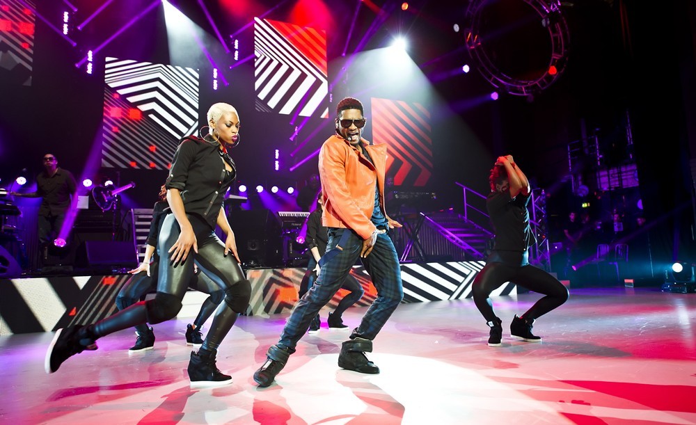Usher;<br>Usher Performs at The Apollo Hammersmith