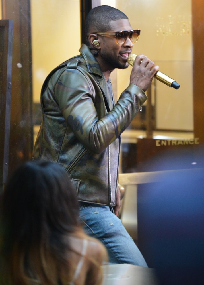 Usher;<br>Usher Performs Live in Concert on NBC's Today Show as Part of Toyota Summer Concert Series