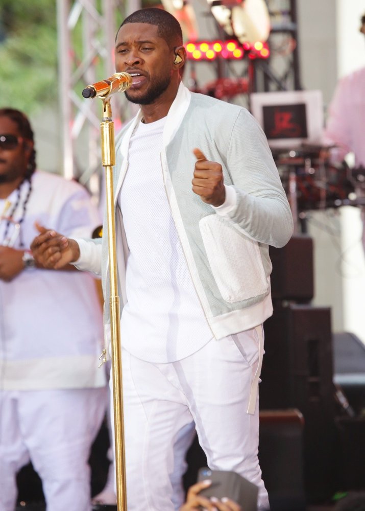 usher Picture 369 Usher Performs Live in Concert on NBC's Today Show
