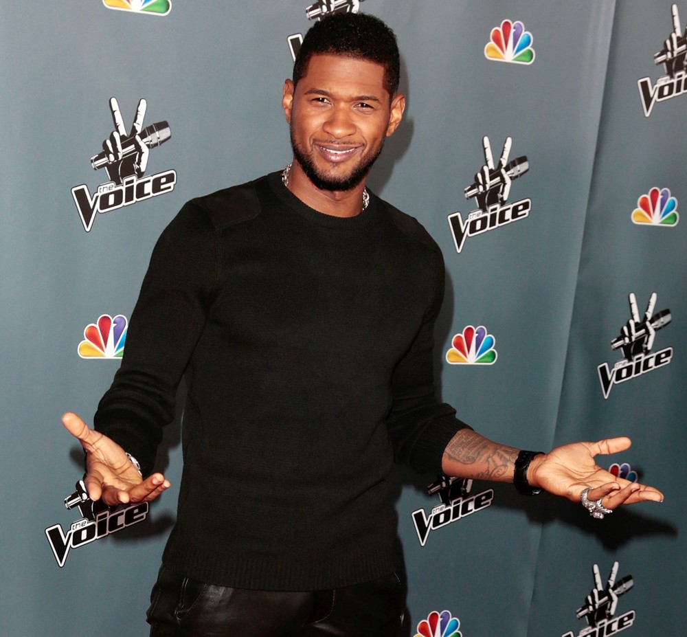 Usher Picture 310 Screening of NBC's The Voice Season 4 Arrivals
