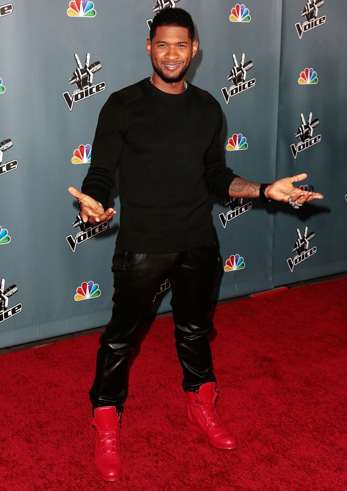 Usher;<br>Screening of NBC's The Voice Season 4 - Arrivals