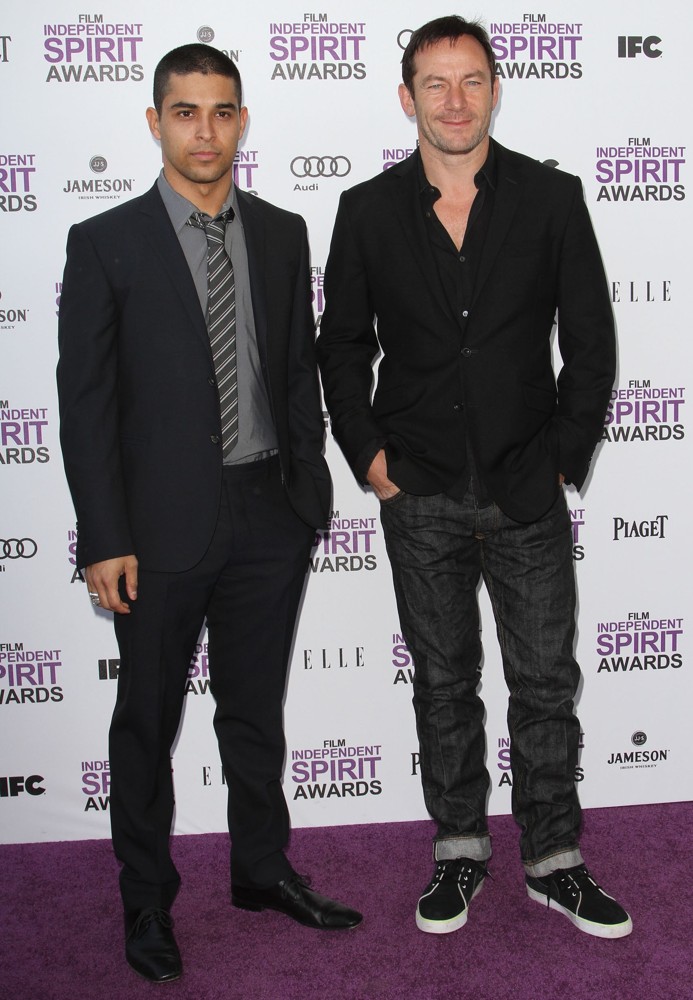 Wilmer Valderrama;Jason Isaacs;<br>27th Annual Independent Spirit Awards - Arrivals