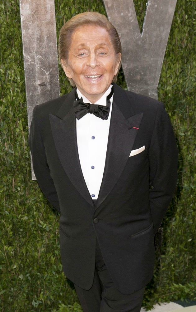 Valentino Garavani;<br>2013 Vanity Fair Oscar Party - Arrivals