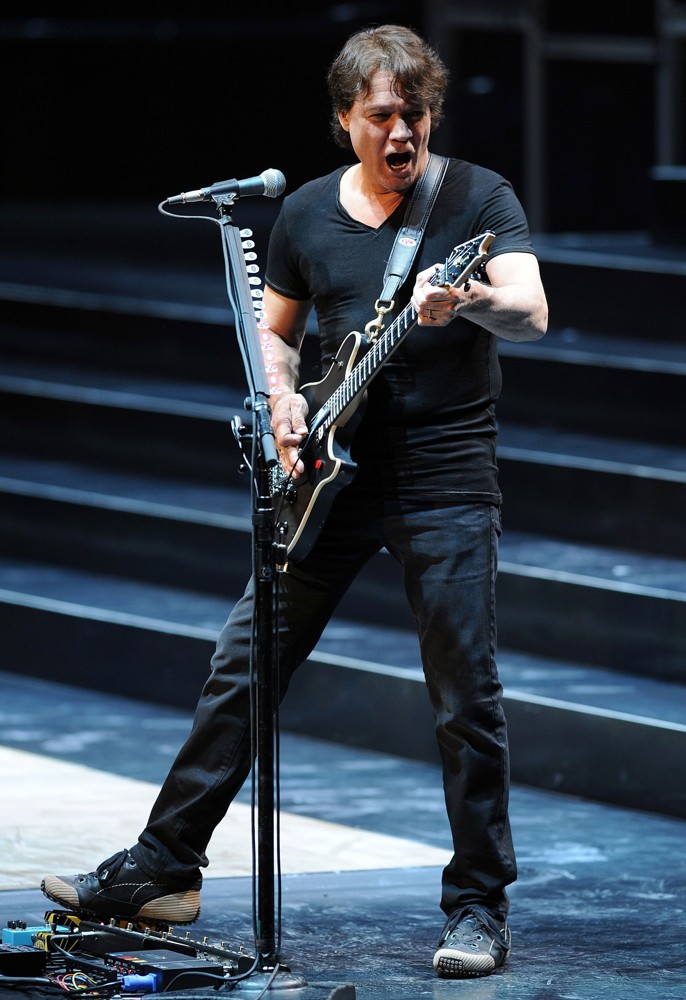 Eddie Van Halen;Van Halen;<br>Van Halen Performing Live During The Different Kind of Truth Tour 2012