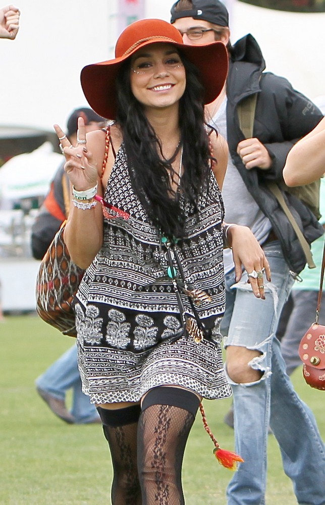 Vanessa Hudgens;<br>Celebrities at The 2012 Coachella Valley Music and Arts Festival -  Day 1