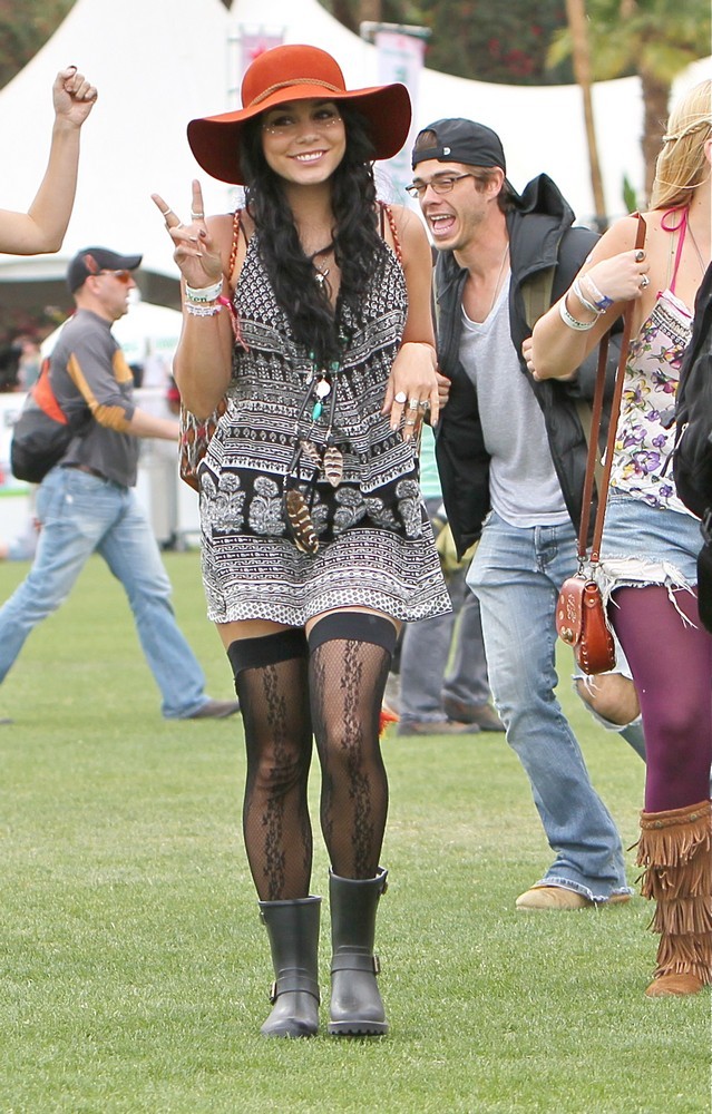 Vanessa Hudgens;<br>Celebrities at The 2012 Coachella Valley Music and Arts Festival -  Day 1