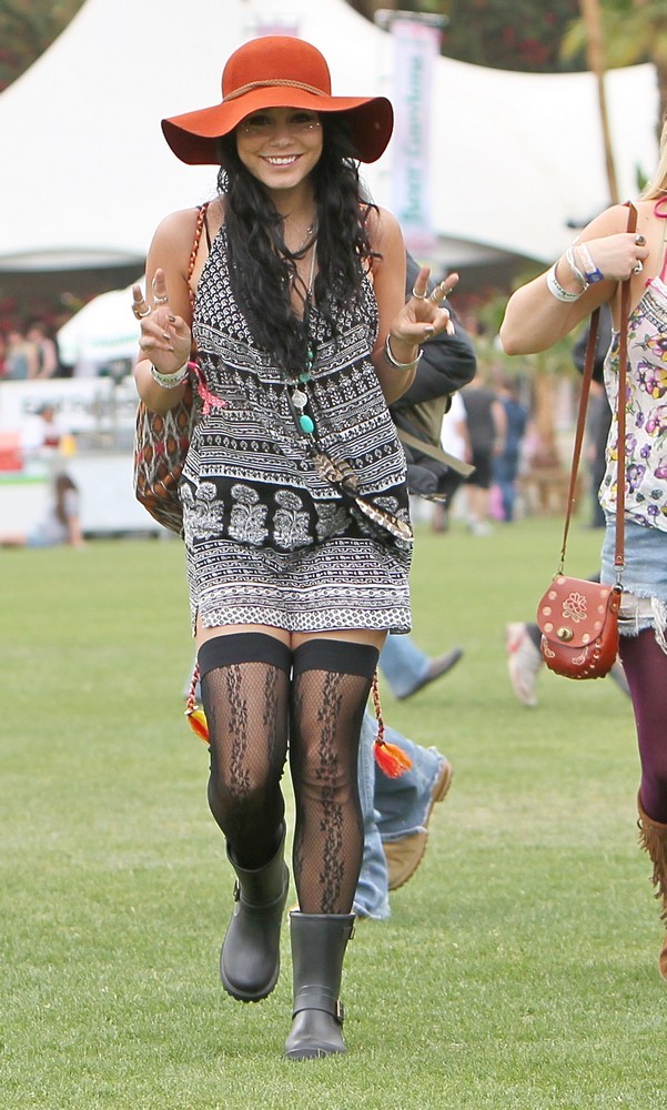 Vanessa Hudgens;<br>Celebrities at The 2012 Coachella Valley Music and Arts Festival -  Day 1