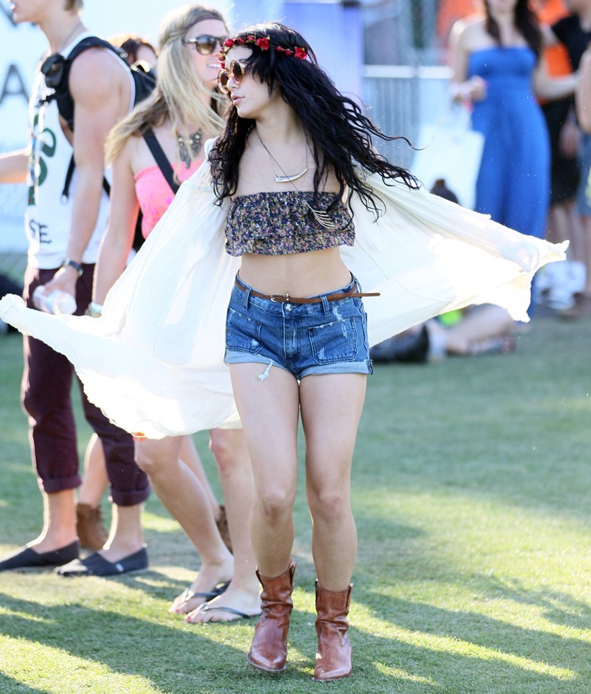 Vanessa Hudgens;<br>Celebrities at The 2012 Coachella Valley Music and Arts Festival - Day 3