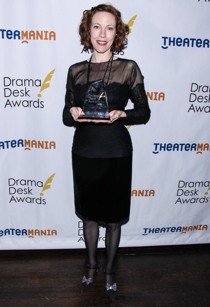Veanne Cox;<br>2014 Drama Desk Awards - Press Room