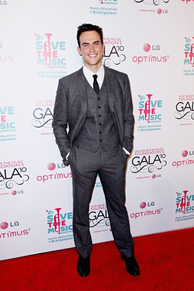 Cheyenne Jackson;<br>Vh1 Save The Music Foundation Gala