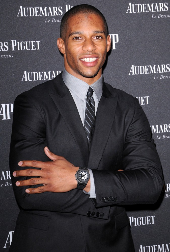 Victor Cruz;<br>Audemars Piguet Celebrates 40 Years of The Royal Oak Exhibition - Arrivals