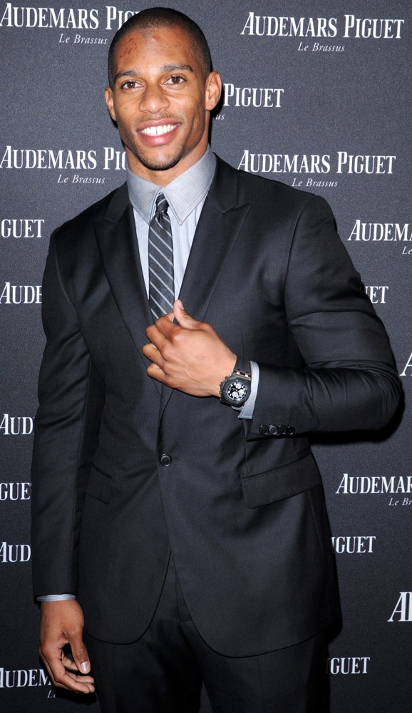 Victor Cruz;<br>Audemars Piguet Celebrates 40 Years of The Royal Oak Exhibition - Arrivals