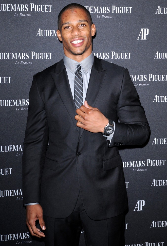Victor Cruz;<br>Audemars Piguet Celebrates 40 Years of The Royal Oak Exhibition - Arrivals