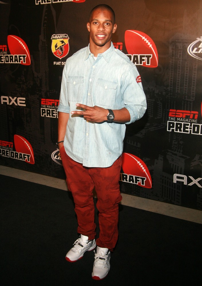 Victor Cruz;<br>ESPN The Magazine Presents The Ninth Annual Pre-Draft Party