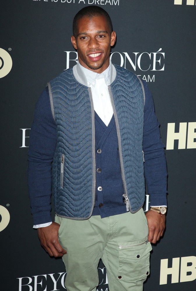 Victor Cruz;<br>Beyonce: Life Is But a Dream New York Premiere