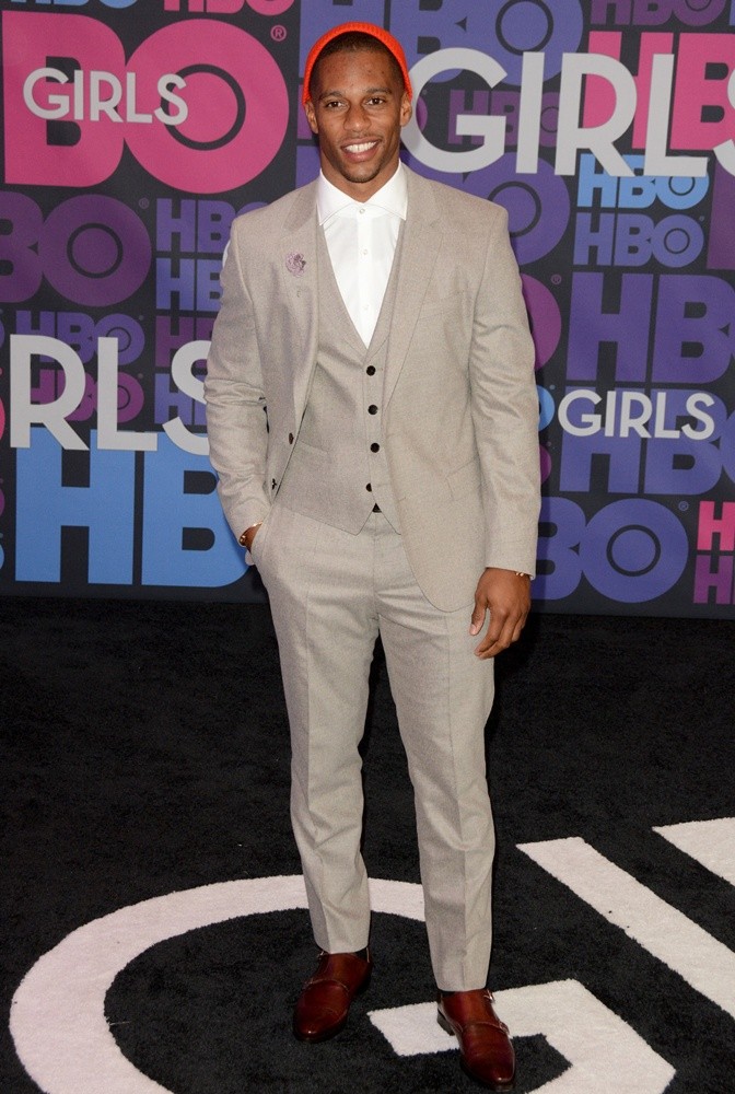 Victor Cruz;<br>Season 4 Premiere of HBO's Girls
