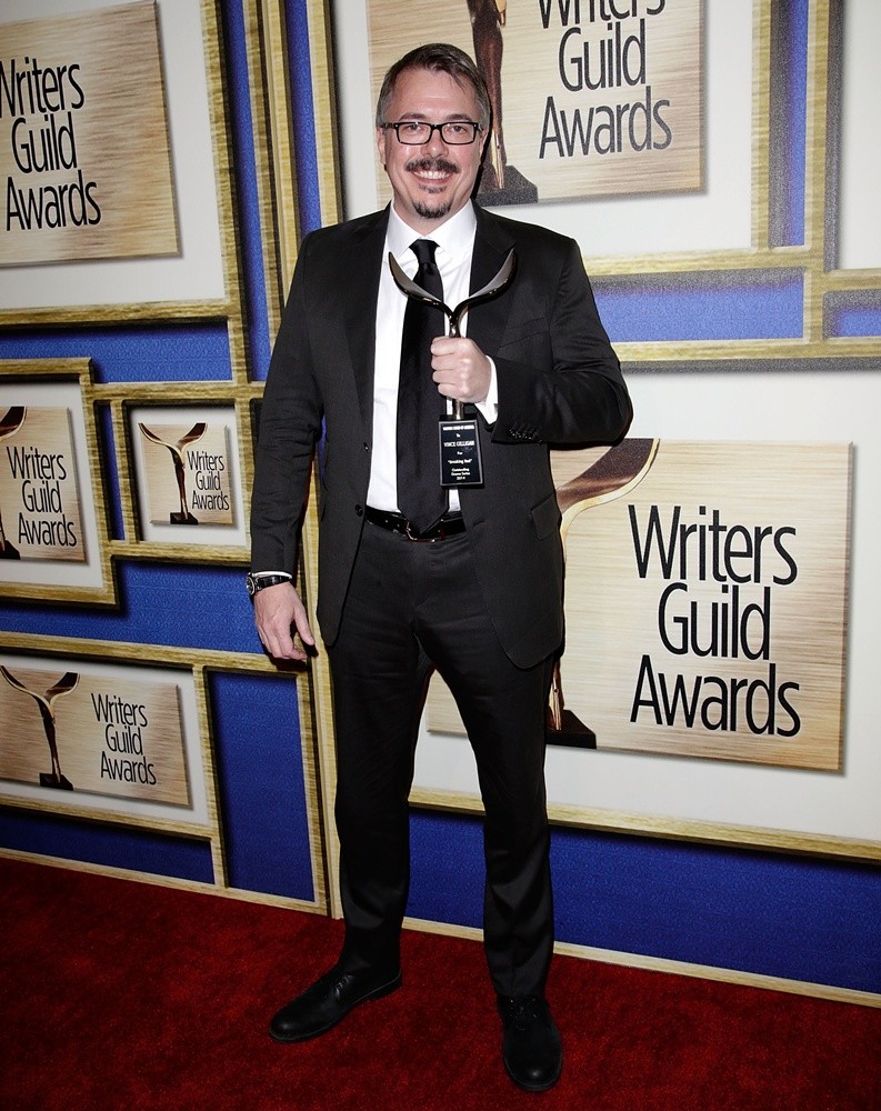 Vince Gilligan;<br>The 66th Annual Writer's Guild Awards - Press Room