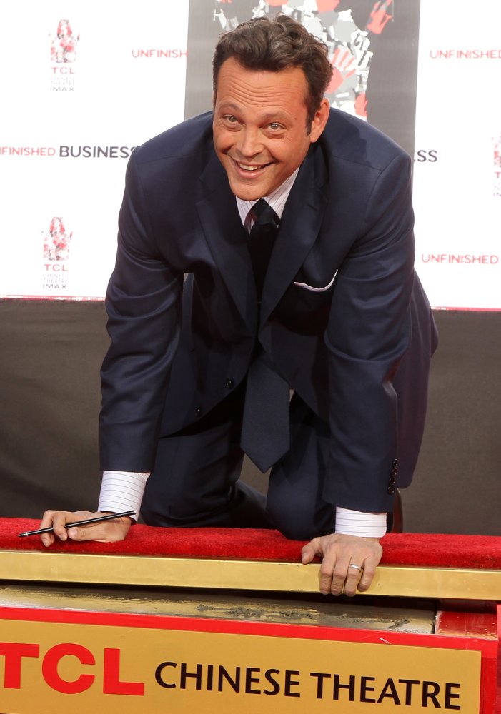 Vince Vaughn;<br>Vince Vaughn Handprints and Footprints Ceremony
