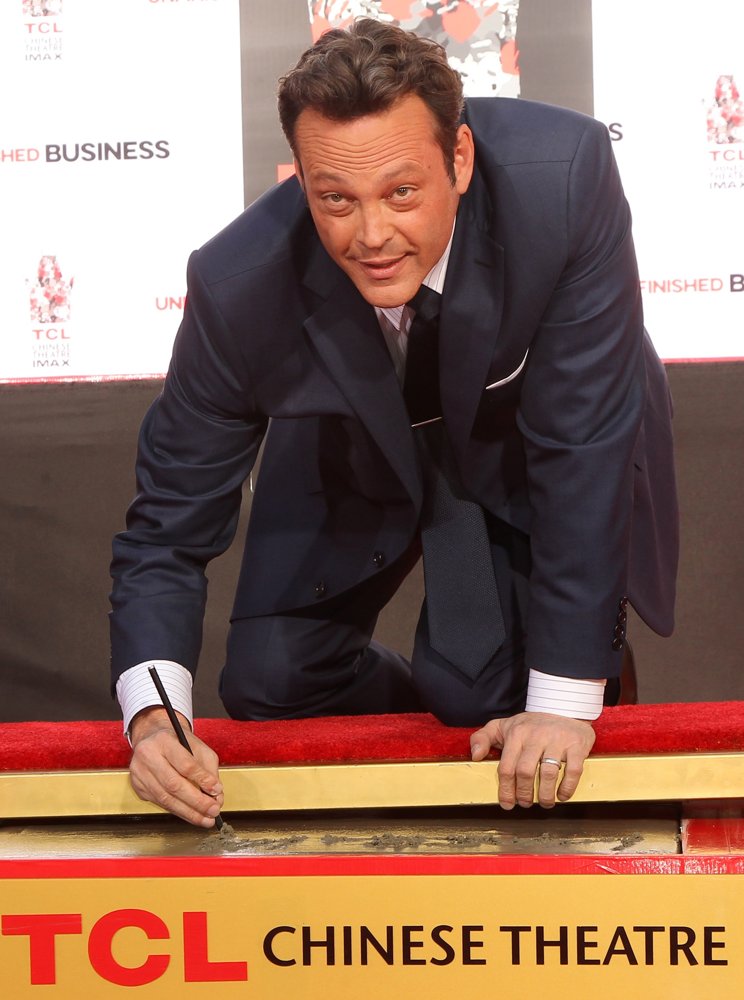 Vince Vaughn;<br>Vince Vaughn Handprints and Footprints Ceremony