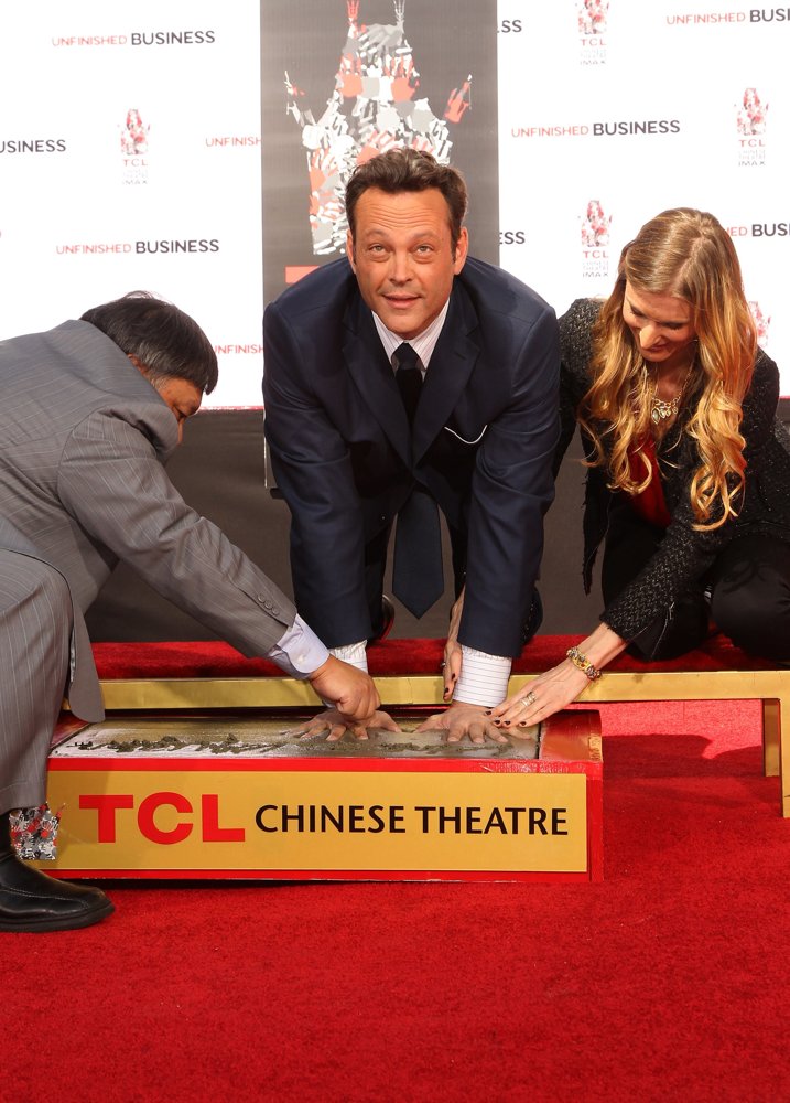 Vince Vaughn;<br>Vince Vaughn Handprints and Footprints Ceremony