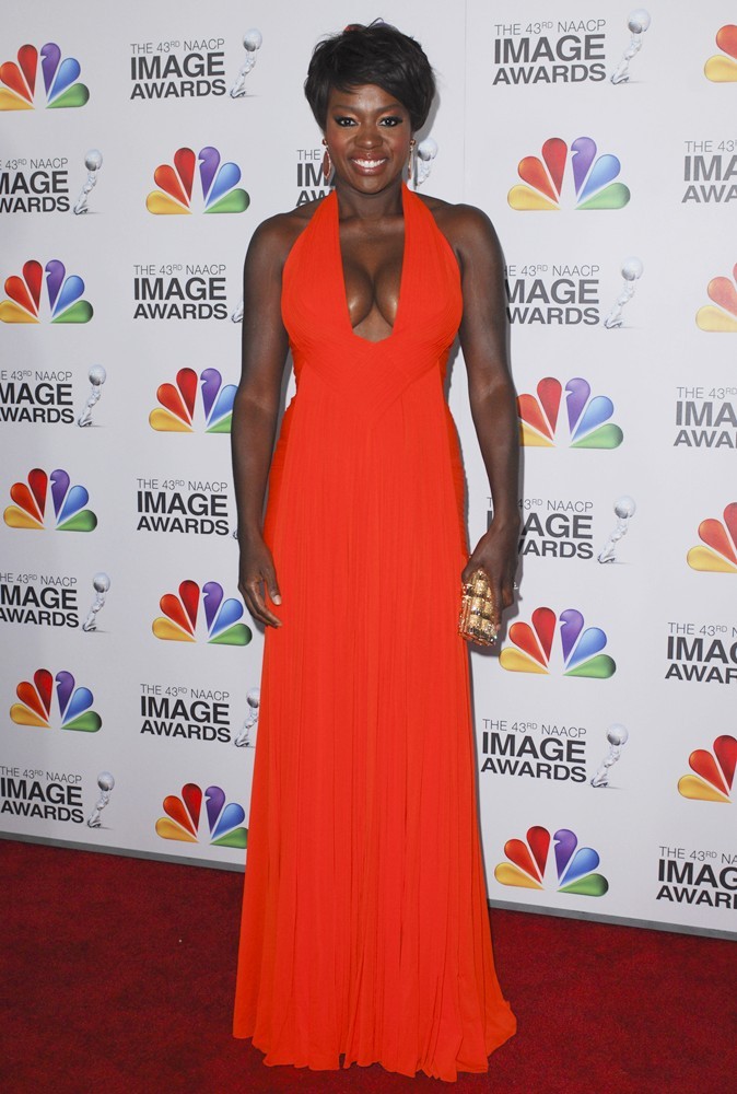Viola Davis;<br>The 43rd Annual NAACP Awards - Arrivals