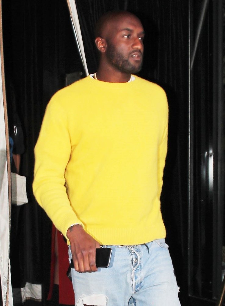 Virgil Abloh;<br>Virgil Abloh Leaving The Avenue Restaurant