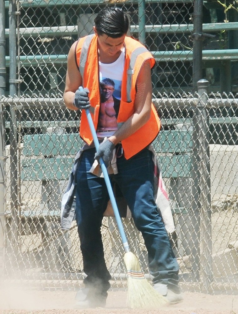 Vitalii Sediuk;<br>Vitalii Sediuk Doing His Court-Ordered Community Service
