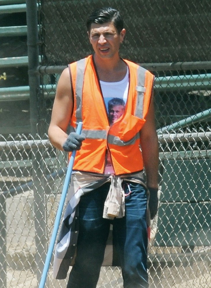 Vitalii Sediuk;<br>Vitalii Sediuk Doing His Court-Ordered Community Service