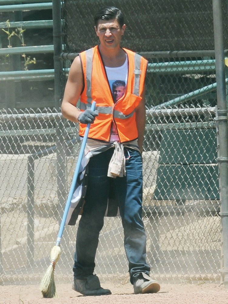 Vitalii Sediuk;<br>Vitalii Sediuk Doing His Court-Ordered Community Service