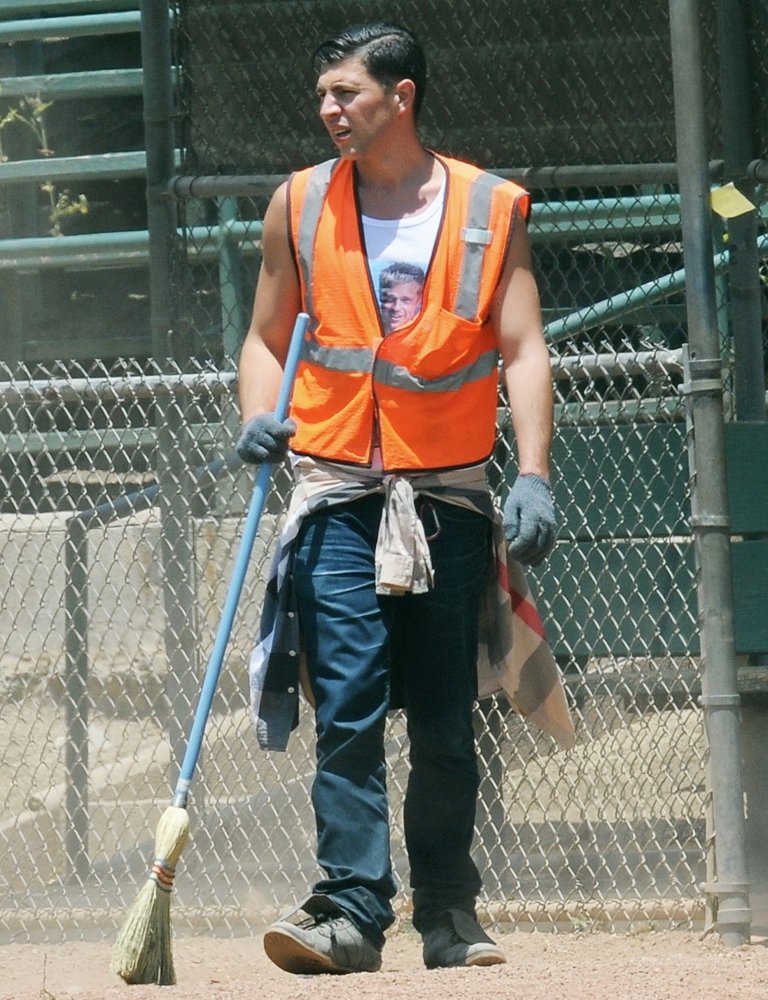 Vitalii Sediuk;<br>Vitalii Sediuk Doing His Court-Ordered Community Service