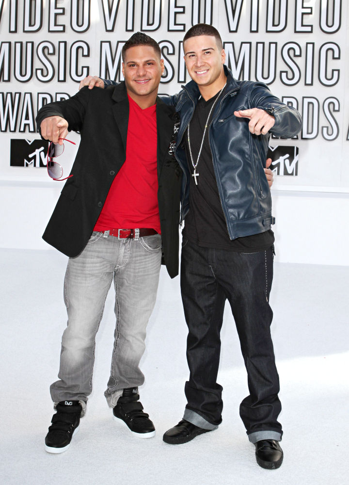 Ronnie Ortiz-Magro;Vinny Guadagnino;<br>The 2010 MTV Video Music Awards (MTV VMAs) - Arrivals