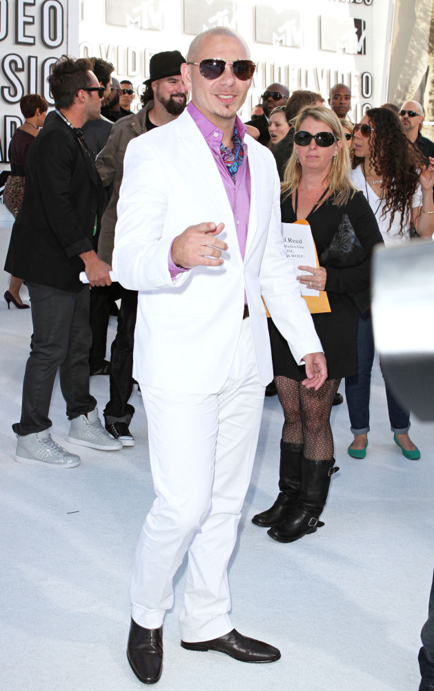 Pitbull;<br>The 2010 MTV Video Music Awards (MTV VMAs) - Arrivals