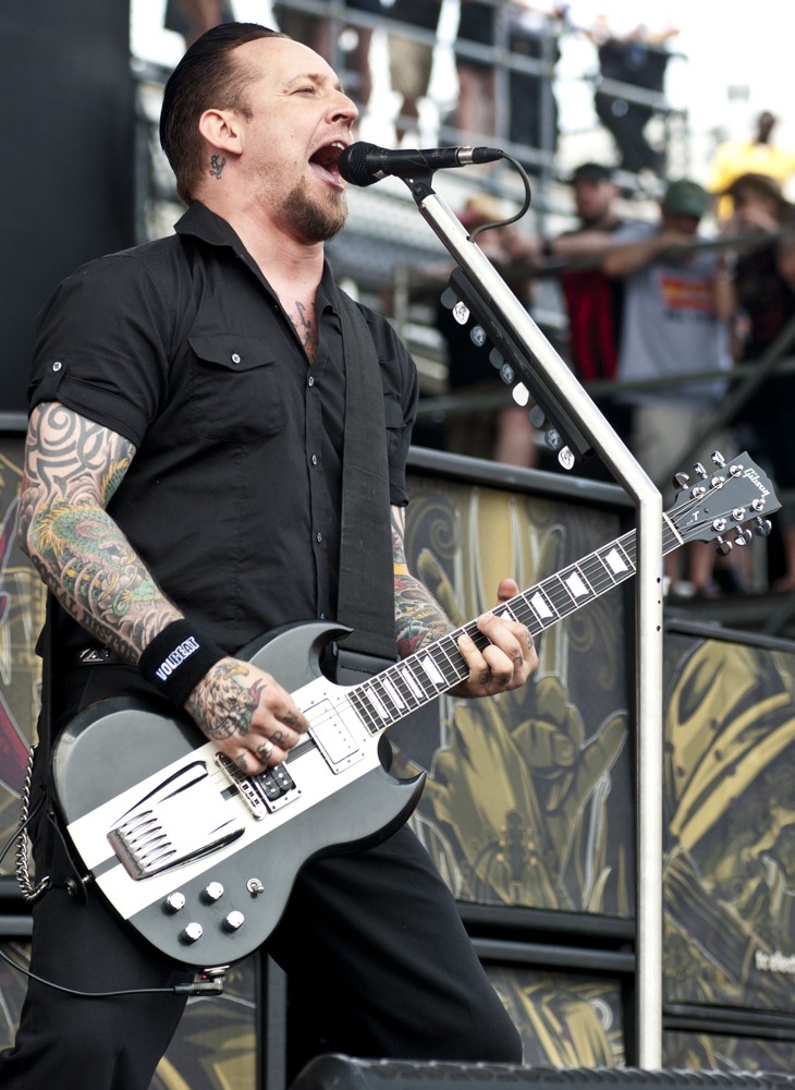 Michael Poulsen;Volbeat;<br>Rock on The Range 2012 - Day 2