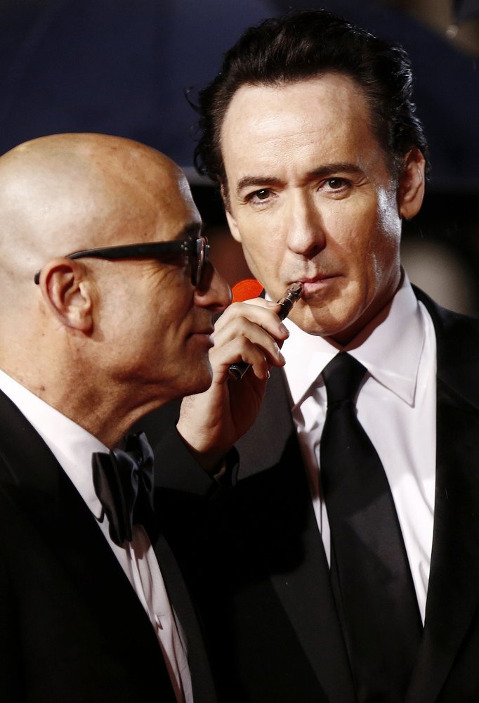 Bruce Wagner;John Cusack;<br>The 67th Annual Cannes Film Festival - Maps to the Stars - Premiere Arrivals