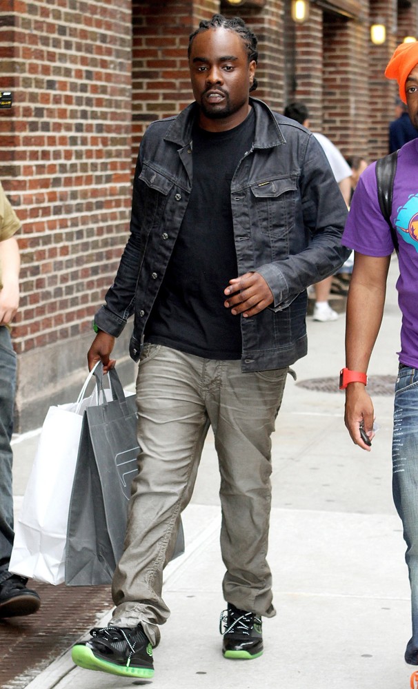 Wale;<br>The Late Show with David Letterman - Arrivals