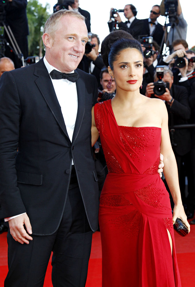Francois-Henri Pinault;Salma Hayek;<br>2010 Cannes International Film Festival - Day 3 - 'Wall Street 2: Money Never Sleeps' Premiere