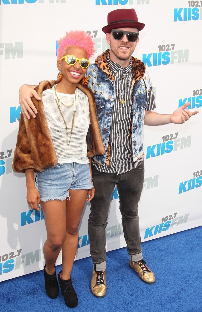 Novena Carmel;Ricky Reed;Wallpaper.;<br>102.7 KIIS FM's Wango Tango 2012 - Arrivals