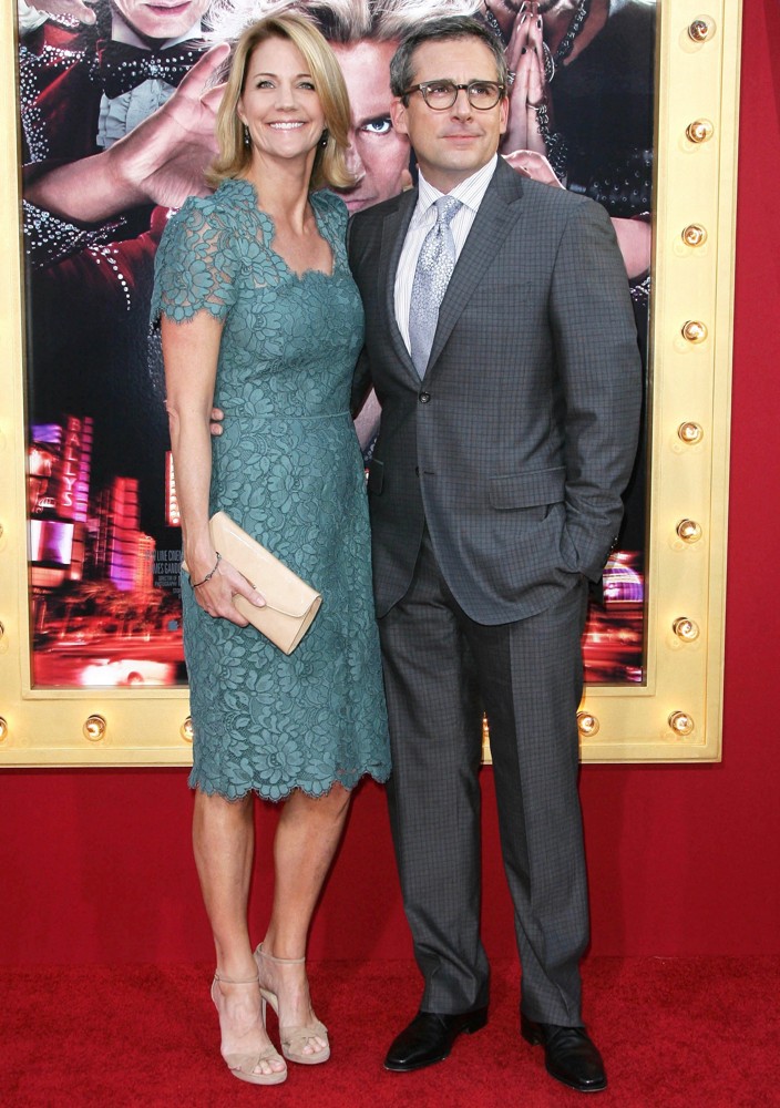 Nancy Walls;Steve Carell;<br>Los Angeles Premiere of The Incredible Burt Wonderstone