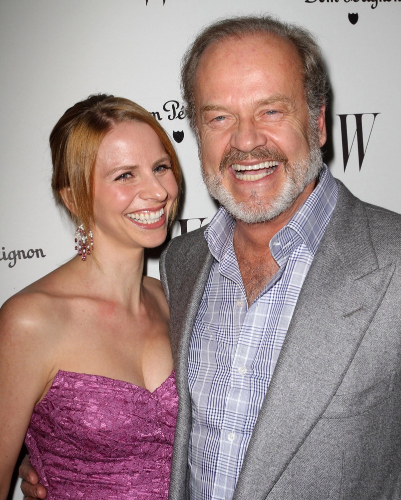 Kayte Walsh;Kelsey Grammer;<br>W Magazine's 69th Annual Golden Globe Awards Celebration - Arrivals
