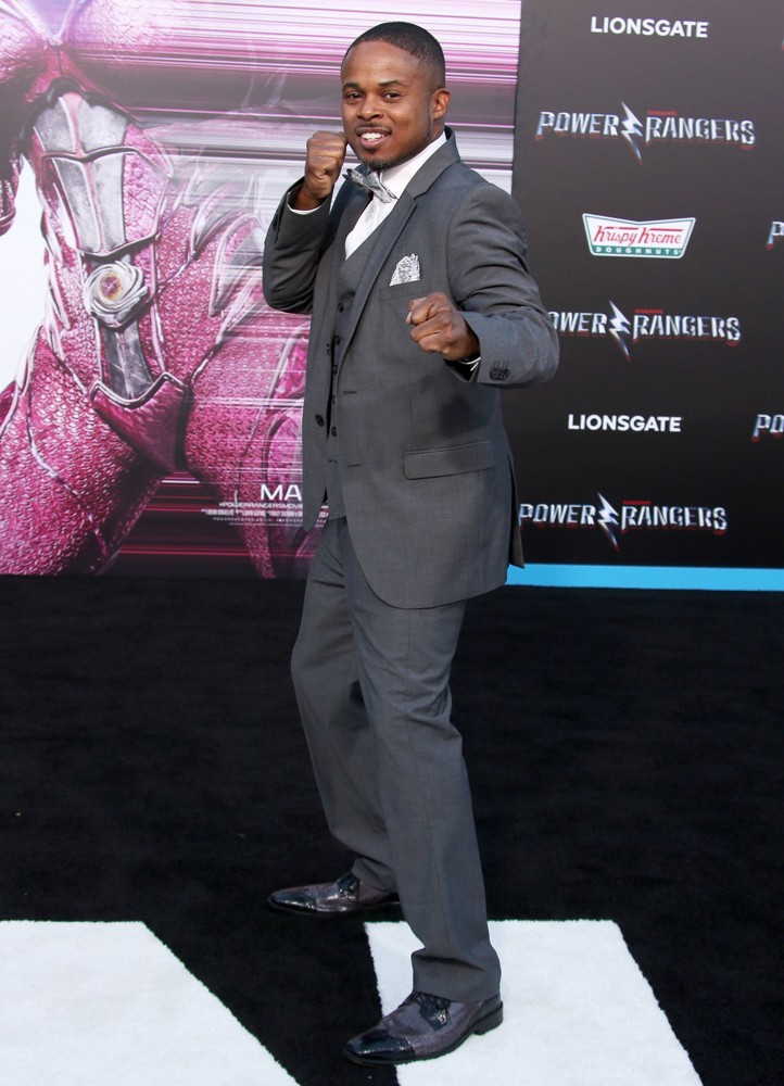 Walter Emanuel Jones;<br>Premiere of Lionsgate's Power Rangers - Arrivals
