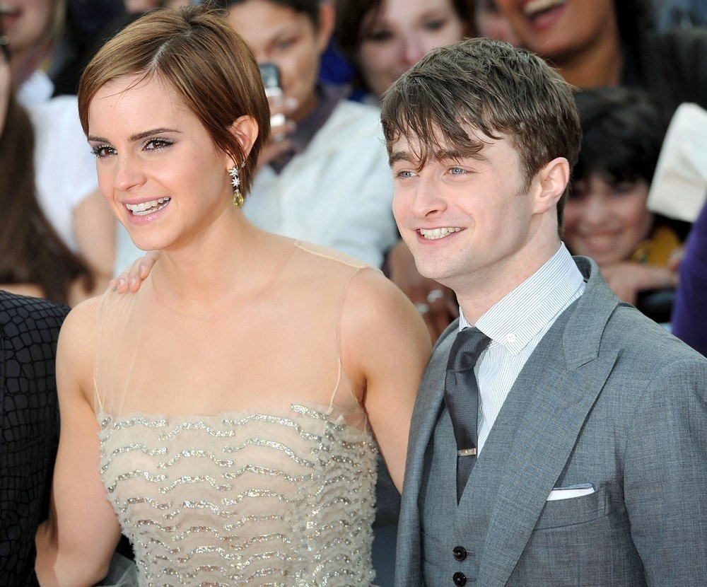 Emma Watson;Daniel Radcliffe;<br>Harry Potter and the Deathly Hallows Part II World Film Premiere - Arrivals