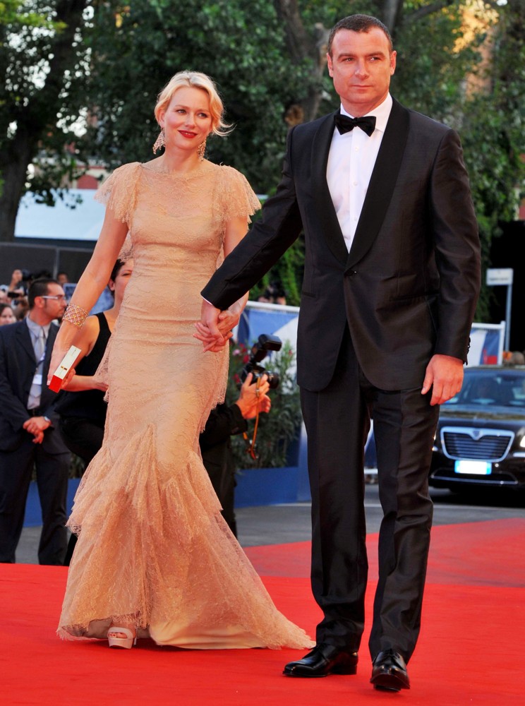 Naomi Watts;Liev Schreiber;<br>The 69th Venice Film Festival - The Reluctant Fundamentalist - Premiere - Red Carpet
