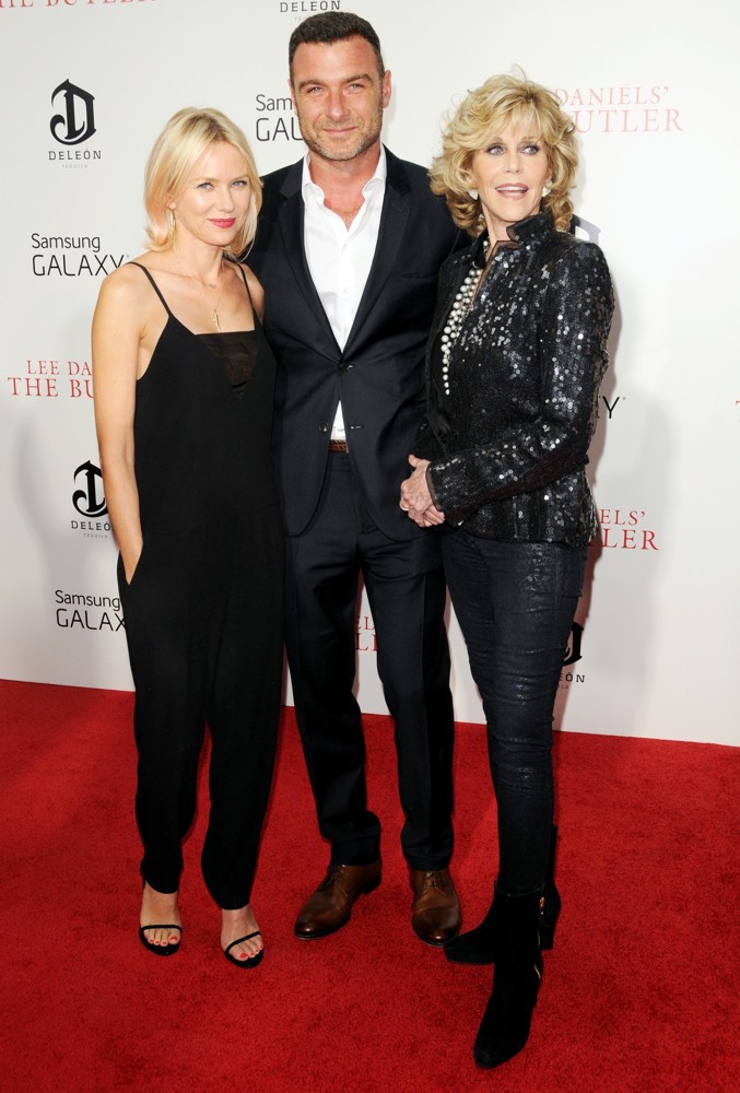 Naomi Watts;Liev Schreiber;Jane Fonda;<br>New York Premiere of Lee Daniels' The Butler - Red Carpet Arrivals