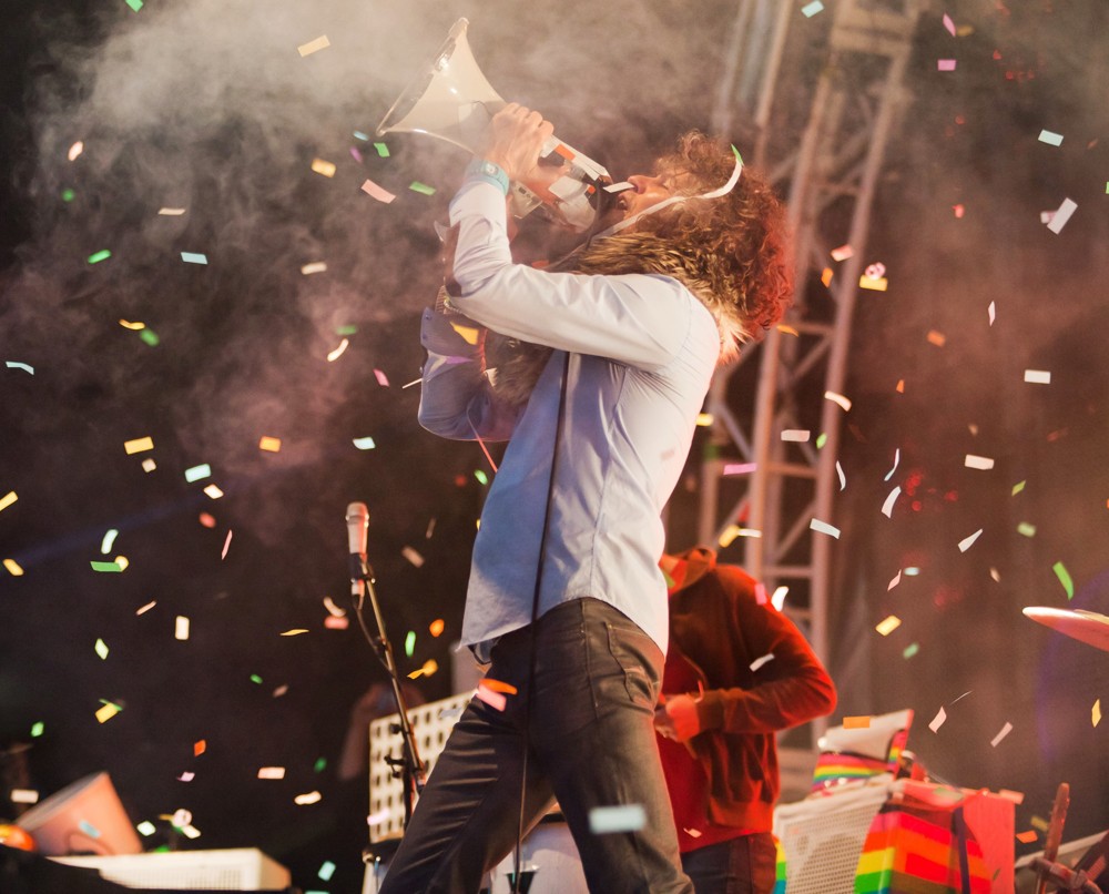 Wayne Coyne;The Flaming Lips;<br>Wayne Coyne Performing at Live from Jodrell Bank