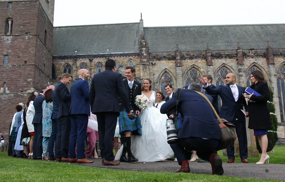 Andy Murray;Kim Sears;<br>The Wedding of Andy Murray and Kim Sears